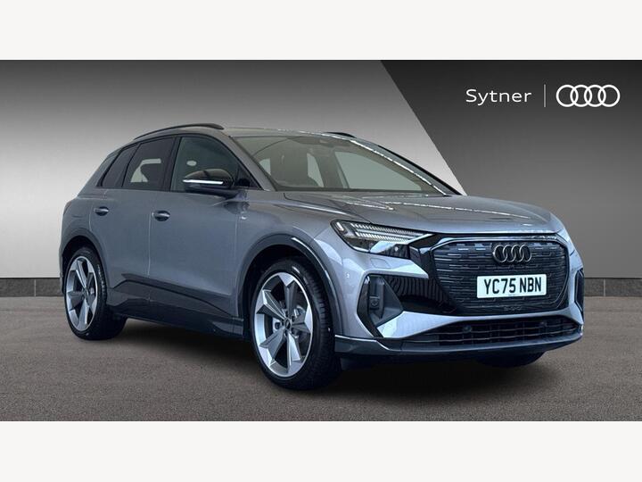 Audi Q4 E-tron 45 Black Edition Auto 5dr 82kWh Audi Q4 E-tron 45 Black Edition Auto 5dr 82kWh