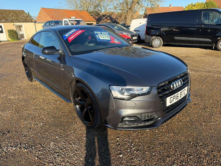 Audi A5 3.0 TDI V6 Black Edition Plus S Tronic Quattro Euro 6 (s/s) 2dr