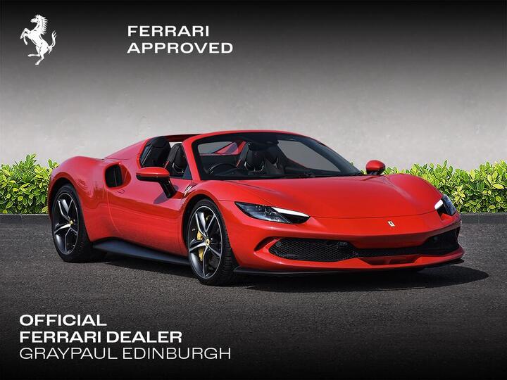 Ferrari 296 3.0T V6 7.45kWh Spider F1 DCT Euro 6 (s/s) 2dr Ferrari 296 3.0T V6 7.45kWh Spider F1 DCT Euro 6 (s/s) 2dr