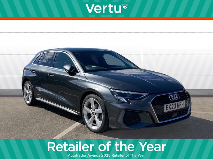 Audi A3 1.0 TFSI 30 S Line Sportback S Tronic Euro 6 (s/s) 5dr
