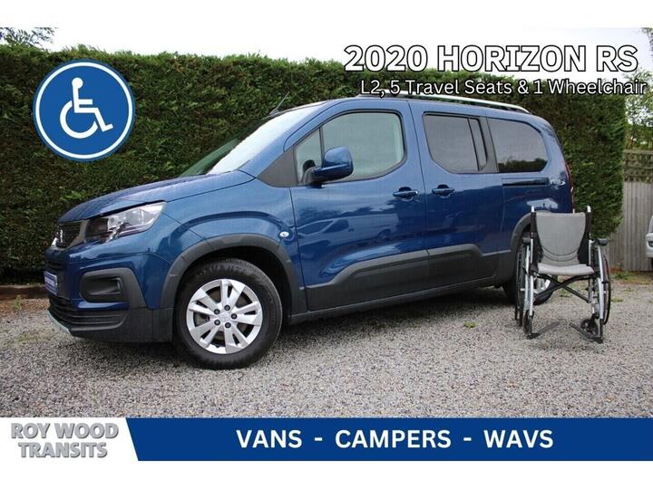 Peugeot Rifter 1.5 BlueHDi Allure Long MPV EAT Euro 6 (s/s) 5dr Peugeot Rifter 1.5 BlueHDi Allure Long MPV EAT Euro 6 (s/s) 5dr