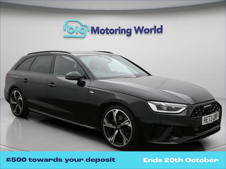Audi A4 Avant 2.0 TFSI 35 Black Edition S Tronic Euro 6 (s/s) 5dr