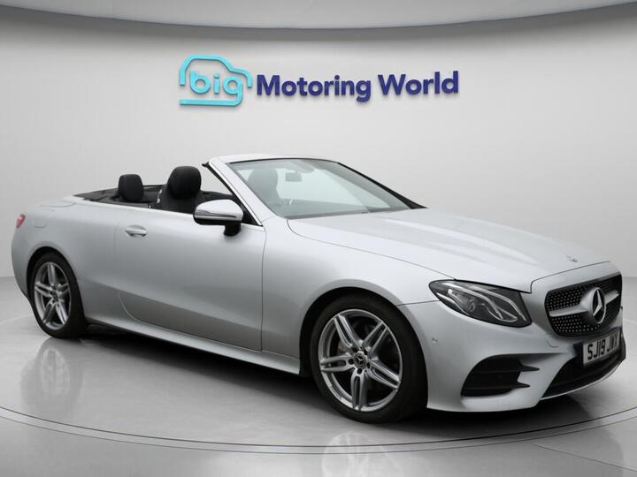 Mercedes-Benz E Class 2.0 E220d AMG Line Cabriolet G-Tronic+ Euro 6 (s/s) 2dr