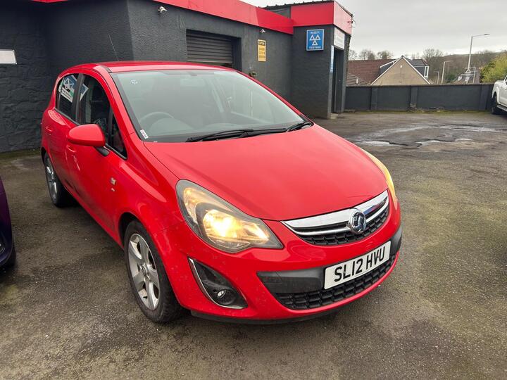 Vauxhall Corsa 1.2i EcoFLEX 16V SXi Euro 5 (s/s) 5dr Vauxhall Corsa 1.2i EcoFLEX 16V SXi Euro 5 (s/s) 5dr