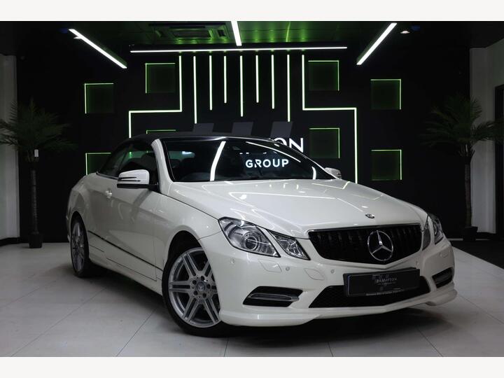 Mercedes-Benz E Class 2.1 E220 CDI BlueEfficiency Sport Cabriolet G-Tronic+ Euro 5 (s/s) 2dr