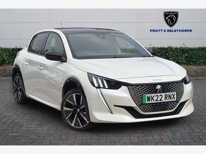 Peugeot E-208 50kWh GT Premium Auto 5dr Peugeot E-208 50kWh GT Premium Auto 5dr