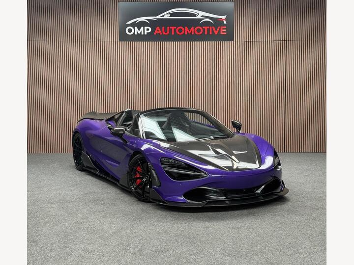 McLaren 720S 4.0T V8 Spider SSG Euro 6 (s/s) 2dr McLaren 720S 4.0T V8 Spider SSG Euro 6 (s/s) 2dr