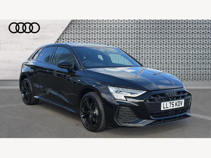 Audi A3 1.5 TFSIe Black Edition Sportback S Tronic Euro 6 (s/s) 5dr 17.9kWh