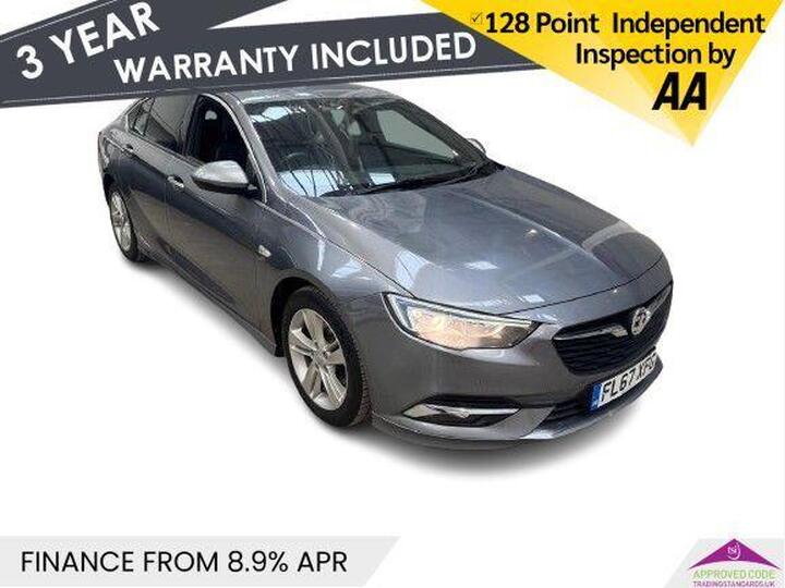 Vauxhall INSIGNIA 1.6 Turbo D EcoTEC BlueInjection SRi VX Line Nav Grand Sport Euro 6 (s/s) 5dr Vauxhall INSIGNIA 1.6 Turbo D EcoTEC BlueInjection SRi VX Line Nav Grand Sport Euro 6 (s/s) 5dr