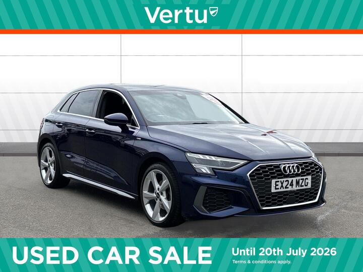 Audi A3 1.0 TFSI 30 S Line Sportback Euro 6 (s/s) 5dr