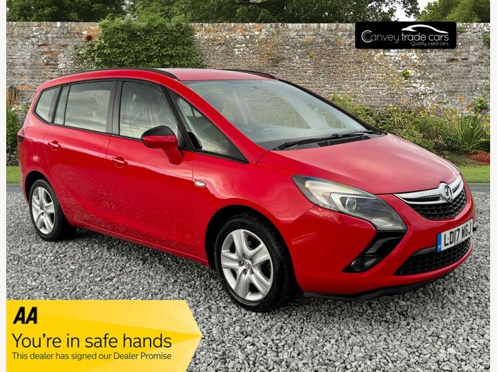 Vauxhall ZAFIRA TOURER 1.4i Turbo Exclusiv Auto Euro 6 5dr