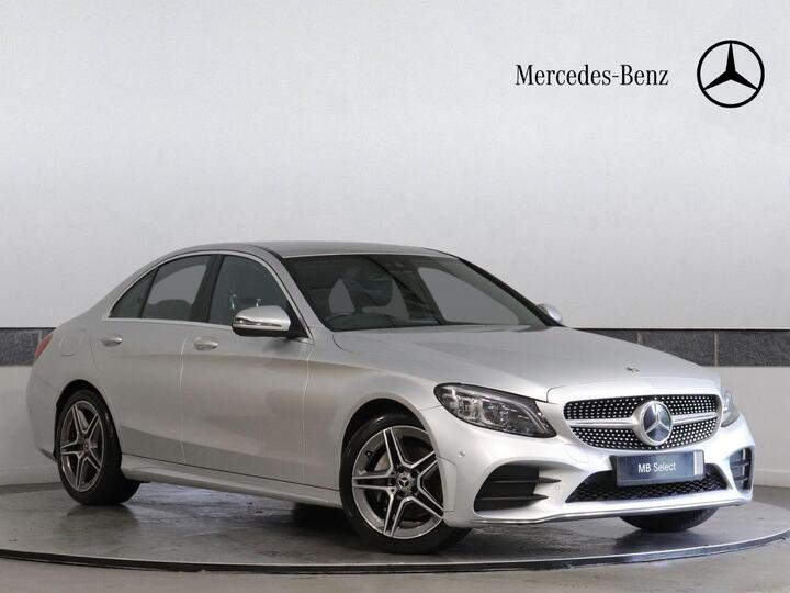 Mercedes-Benz C Class 2.0 C220d AMG Line (Premium) G-Tronic+ Euro 6 (s/s) 4dr