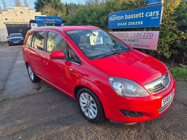 Vauxhall Zafira 1.8 16V Design Euro 5 5dr