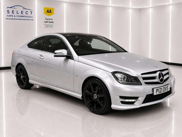 Mercedes-Benz C-CLASS 2.1 C220 CDI BlueEfficiency AMG Sport G-Tronic+ Euro 5 (s/s) 2dr