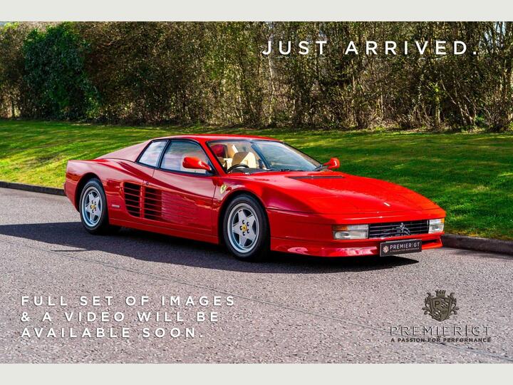 Ferrari Testarossa UK SUPPLIED. RHD. SPECIFICATION AND INFORMATION COMING SOON.