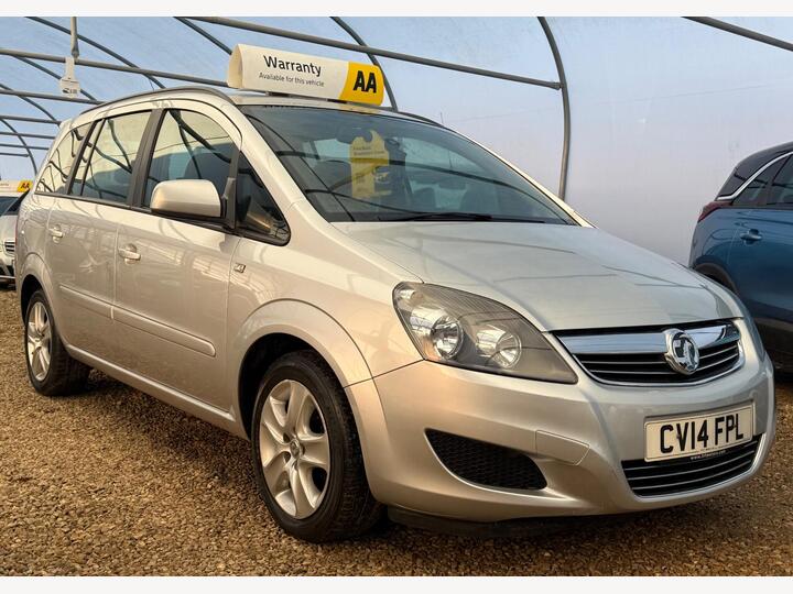 Vauxhall Zafira 1.8 16V Exclusiv Euro 5 5dr