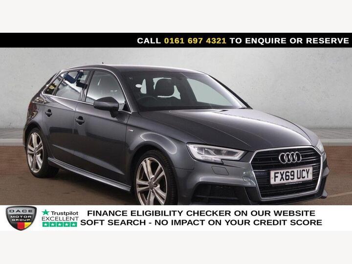 Audi A3 1.6 TDI 30 S Line Sportback S Tronic Euro 6 (s/s) 5dr