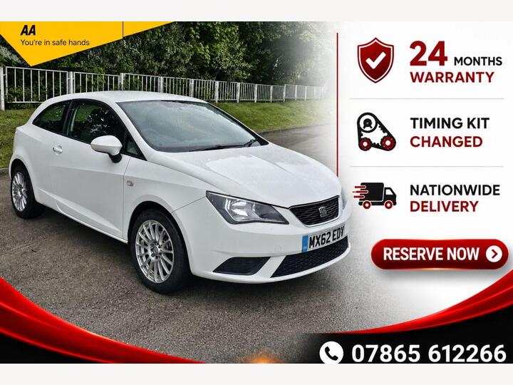 SEAT Ibiza 1.2 S Sport Coupe Euro 5 3dr AC