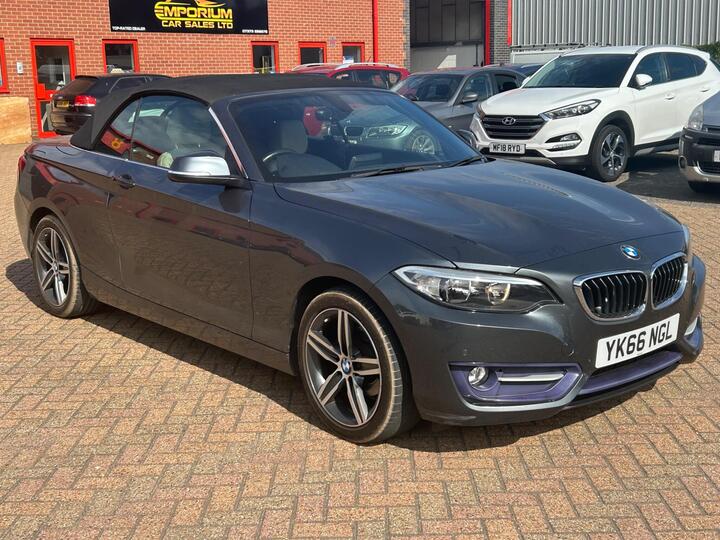 BMW 2 Series 2.0 218d Sport Auto Euro 6 (s/s) 2dr