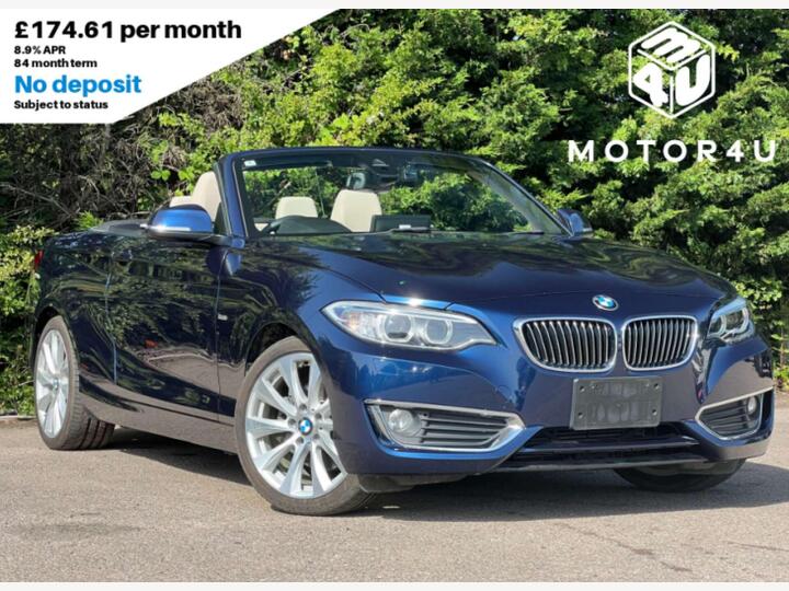 BMW 2 SERIES 2.0 220i Luxury Auto Euro 6 (s/s) 2dr