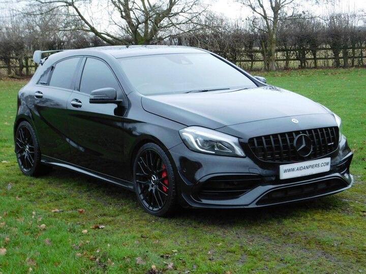 Mercedes-Benz A-CLASS 2.0 A45 AMG (Premium) SpdS DCT 4MATIC Euro 6 (s/s) 5dr Mercedes-Benz A-CLASS 2.0 A45 AMG (Premium) SpdS DCT 4MATIC Euro 6 (s/s) 5dr