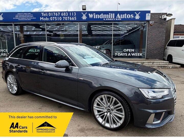 Audi A4 AVANT 2.0 TDI 40 S Line S Tronic Euro 6 (s/s) 5dr Audi A4 AVANT 2.0 TDI 40 S Line S Tronic Euro 6 (s/s) 5dr