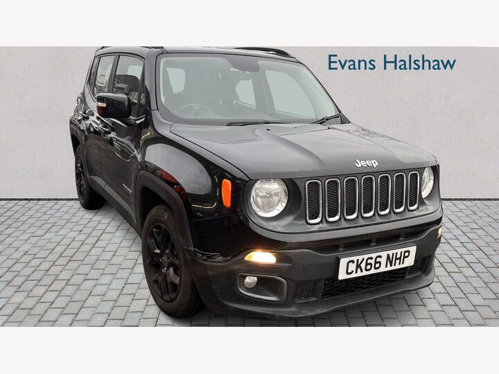 Jeep Renegade 1.6 MultiJetII Longitude Euro 6 (s/s) 5dr Jeep Renegade 1.6 MultiJetII Longitude Euro 6 (s/s) 5dr