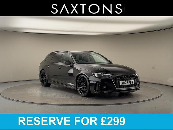 Audi RS4 Avant 2.9 TFSI V6 Carbon Black Tiptronic Quattro Euro 6 (s/s) 5dr
