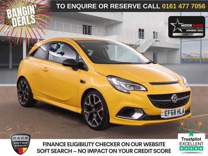 Vauxhall CORSA 1.4i Turbo EcoTEC GSi Euro 6 (s/s) 3dr Vauxhall CORSA 1.4i Turbo EcoTEC GSi Euro 6 (s/s) 3dr