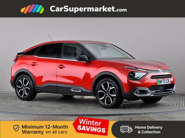 Citroen C4 50kWh Shine Plus Auto 5dr (7.4kW Charger)