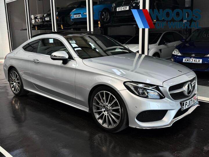 Mercedes-Benz C CLASS 2.1 C220d AMG Line (Premium) G-Tronic+ Euro 6 (s/s) 2dr