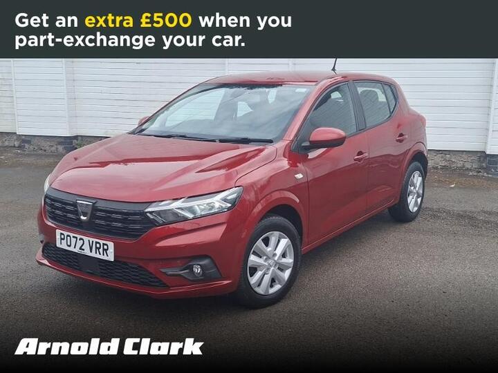 Dacia Sandero 1.0 TCe Comfort CVT Euro 6 (s/s) 5dr