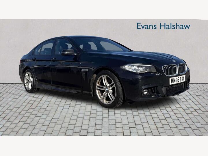 BMW 5 SERIES DIESEL SALOON 2.0 520d M Sport Auto Euro 6 (s/s) 4dr BMW 5 SERIES DIESEL SALOON 2.0 520d M Sport Auto Euro 6 (s/s) 4dr