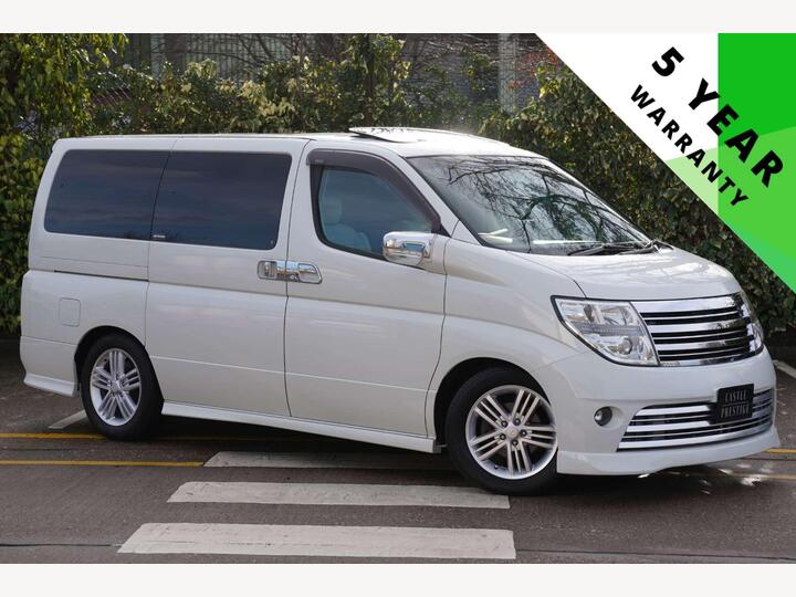Nissan ELGRAND 3.5 V6 Rider 4WD 5dr 8 Seats Nissan ELGRAND 3.5 V6 Rider 4WD 5dr 8 Seats