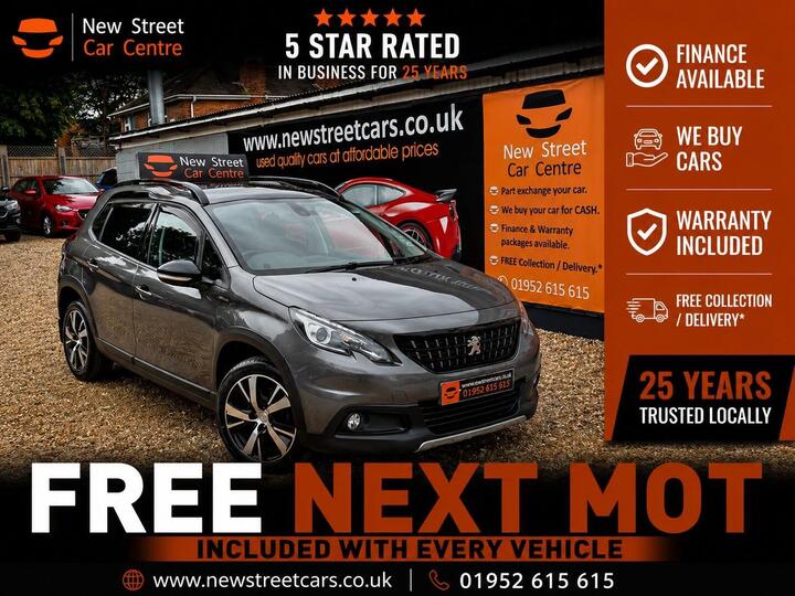 Peugeot 2008 1.2 PureTech GT Line Euro 6 (s/s) 5dr