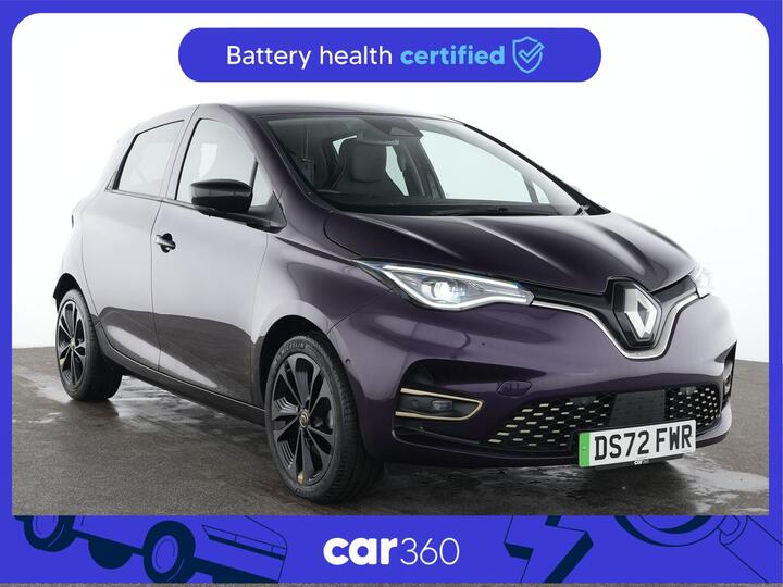 Renault Zoe R135 EV50 52kWh Iconic Auto 5dr (Boost Charge)