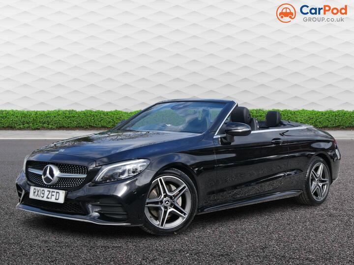 Mercedes-Benz C Class 2.0 C220d AMG Line (Premium) Cabriolet G-Tronic+ Euro 6 (s/s) 2dr