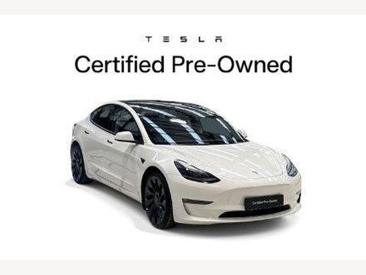 Tesla Model 3 (Dual Motor) Performance Auto 4WDE 4dr (Performance Upgrade)