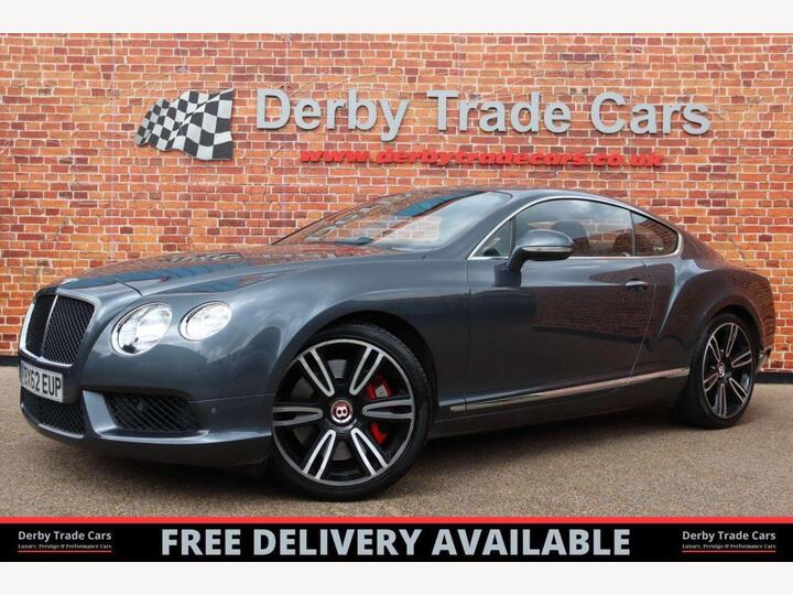 Bentley CONTINENTAL 4.0 V8 GT Auto 4WD Euro 5 2dr