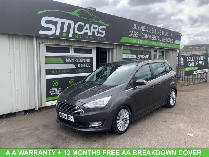 Ford GRAND C-MAX 1.5 TDCi Titanium Powershift Euro 6 (s/s) 5dr (Nav)