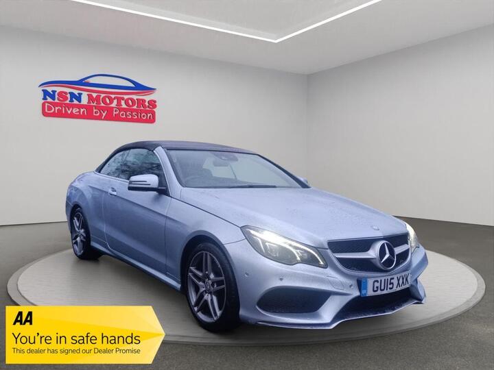 Mercedes-Benz E CLASS 2.1 E220 CDI AMG Sport Cabriolet G-Tronic+ Euro 5 (s/s) 2dr