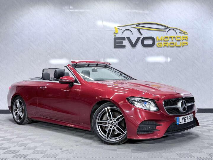 Mercedes-Benz E-CLASS 2.0 E220d AMG Line (Premium Plus) Cabriolet G-Tronic+ Euro 6 (s/s) 2dr