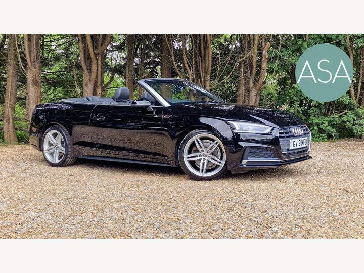 Audi A5 Cabriolet 2.0 TFSI 40 S Line S Tronic Euro 6 (s/s) 2dr Audi A5 Cabriolet 2.0 TFSI 40 S Line S Tronic Euro 6 (s/s) 2dr