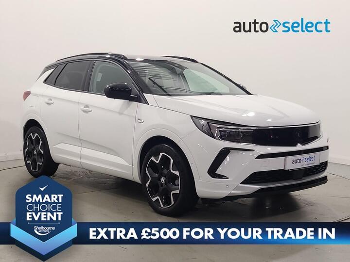 Vauxhall Grandland 1.2 Turbo Ultimate SUV 5dr Petrol Auto E 1.2 Turbo Ultimate Auto Euro 6 (s/s) 5dr