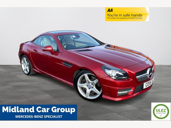 Mercedes-Benz SLK 2.1 SLK250d AMG Sport G-Tronic Euro 6 (s/s) 2dr
