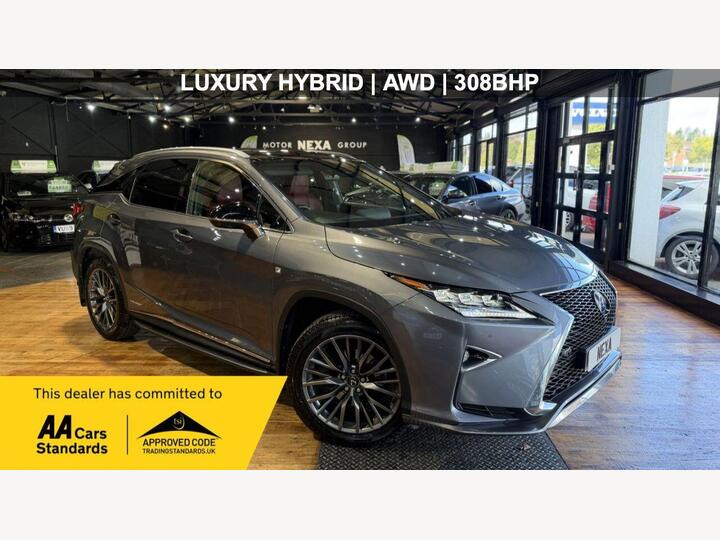 Lexus RX 3.5 450h V6 F Sport E-CVT 4WD Euro 6 (s/s) 5dr