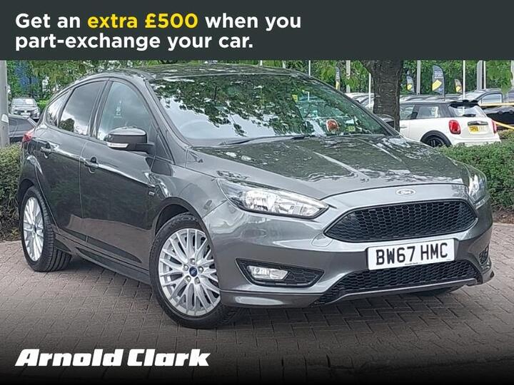 Ford Focus 1.0T EcoBoost ST-Line Euro 6 (s/s) 5dr