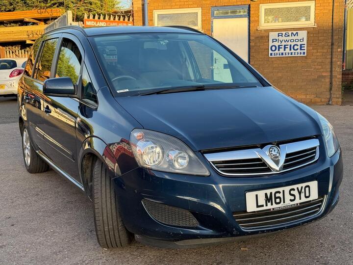 Vauxhall Zafira 1.6 16V Exclusiv Euro 5 5dr