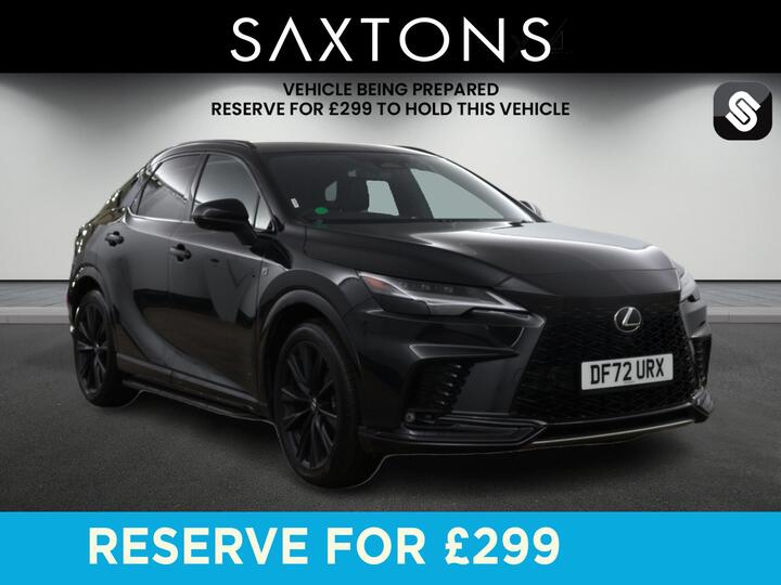 Lexus RX 2.4 500h Turbo F Sport Auto DIRECT4 Euro 6 (s/s) 5dr