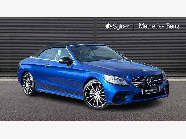 Mercedes-Benz C CLASS 2.0 C300h MHEV AMG Line Night Edition (Premium Plus) Cabriolet G-Tronic+ Euro 6 (s/s) 2dr